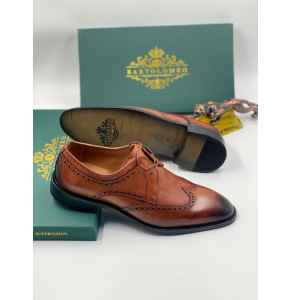 Luxury Men Derby Lace up Shoe