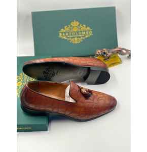 Tan Brown Tassel Loafer