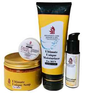 BrownskinCare Ultimate Unique Set for Light skin for Men
