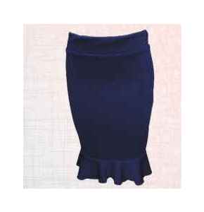 Dark Blue Corporate Skirt