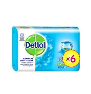 DETTOL COOL ANTI-BACTERIAL SOAP 65g X6