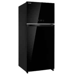 Toshiba Double Door Inverter Fridge / Dark Grey (608L)