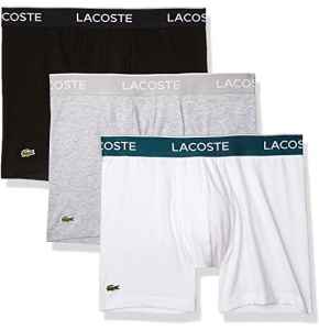 Buy Lacoste Men s Casual Classic 3in 1 Pack Cotton Stretch Boxer Briefs on Ebeosi