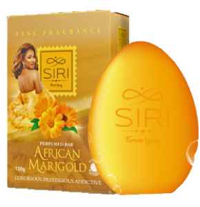 SIRI PERFUMED BAR SOAP - AFRICAN MARIGOLD 150g x 4