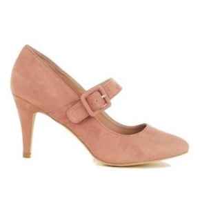 New Look Mary Jane Court Shoes- Nude SIZE 37