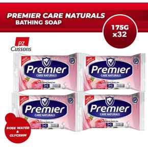 PREMIER CARE NATURAL -Rose Water & Glycerin- 175GX32