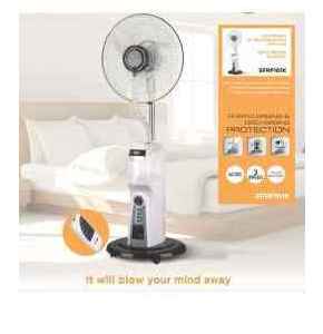 Scanfrost Mist Rechargeable Fan with Remote - APSCRFN002 - SFRF161K - 16''