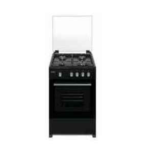 Scanfrost Gas Cooker. 4 Burners. Black - CK5400NG -APSCCKFG33