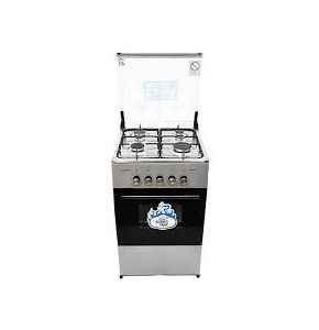 Scanfrost Gas Cooker. 4 Burners. Grey  CK5400NG - APSCCKFG24