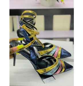 Zara multi-coloured pencil shoe