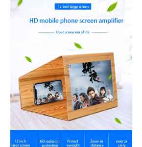 12 Inches 3D Mobile Phone Screen Magnifier HD