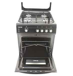 APSCCKFG42 - CK6400B - 60x60cm Gas Oven,  4 Gas,  Glass Top Lid with Black Border.