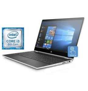 HP PAVILION X360 15-DQ0014 (7AS65EA),Intel® Core™ I3-8145U,8 GB DDR4-2400 SDRAM (1 X 8 GB), 256 GB PCIe® NVMe™ M.2 SSD  DWHPCHA00414
