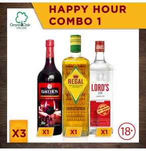 HAPPY HOUR COMBO 1 (Bacchus Tonic Wine, Regal Dry Gin, Lord's Dry Gin&nbsp;)