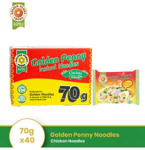 Golden Penny Noodles- Instant Chicken Flavour 70gx40