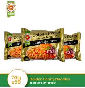 Golden Penny Noodles- Jollof Chicken Flavour 70gx20