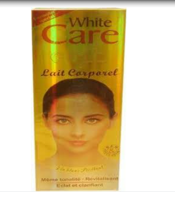 White  care gold  body milk lotion