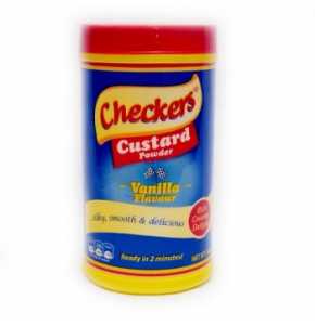 Checkers custard powder 400g jar