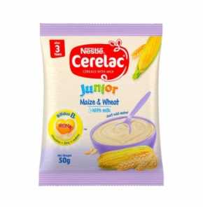 Cerelac  Junior Maize & wheat with milk 50g x 80