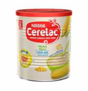 Cerelac Maize with Milk 400g x 6