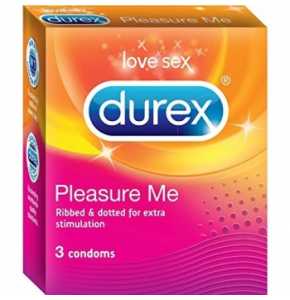 Durex Condom pleasure me (1 pack)