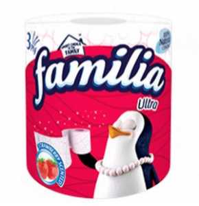 Familia Strawberry Scented Ultra Tissue Roll X (48)