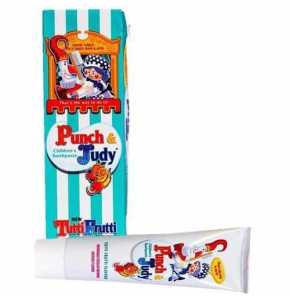 Punch & Judy Children Toothpaste - Tutti Frutti X 2