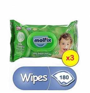 Molfix Baby Wipes X 3