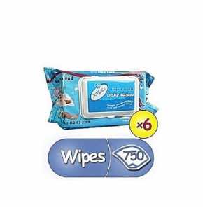 Angel Little Angel Baby Wipes x 6