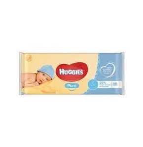 Huggies  pure skin Baby Wipes X2