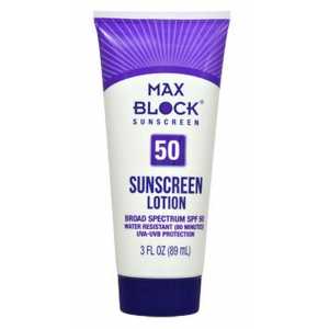 Max Block 50 (sunscreen) lotion 89ml