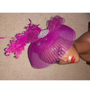 Pink Fascinator