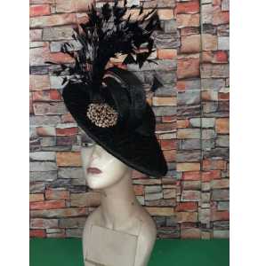 Black Fascinator