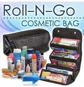 Roll up and go cometics bag