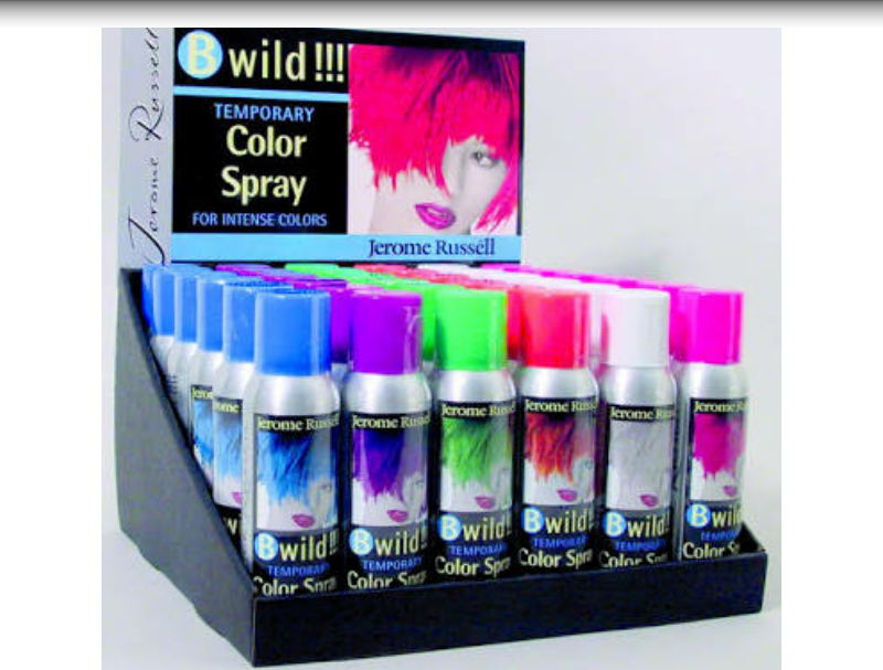 Temporary  colour hair spray