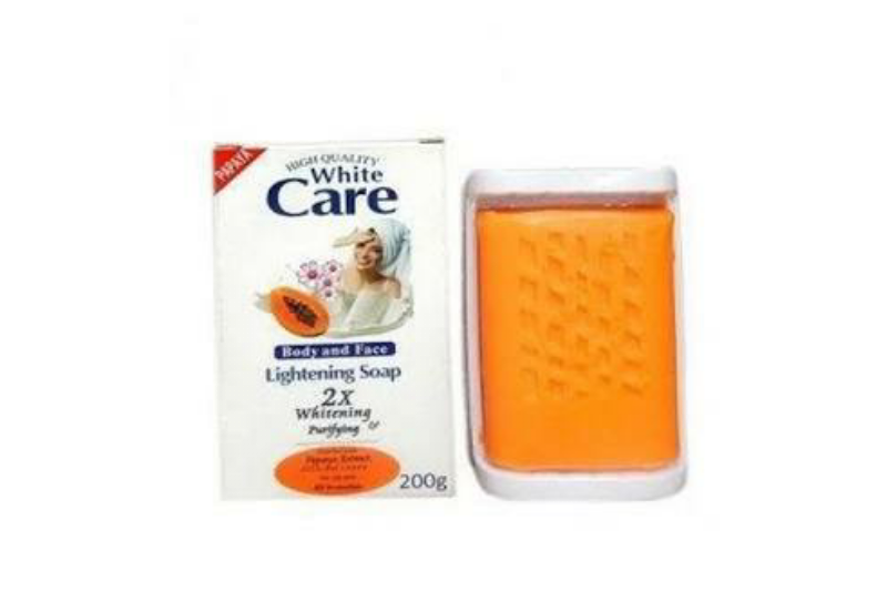 White care body and face lightending soap