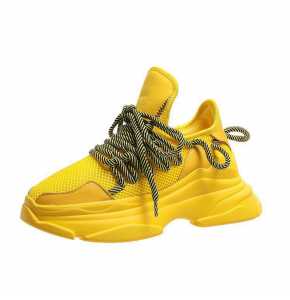 High sole ladies sneakers