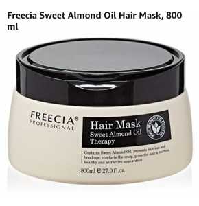 Freecia professional hair mask sweet almond oil  hair therapy