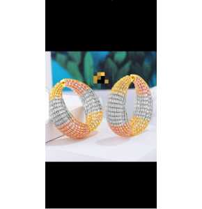 Zirconia Earrings - 3382