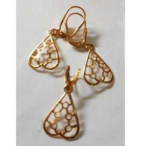 Gazzy Jewelries 24 karat Gold Plated - 3402