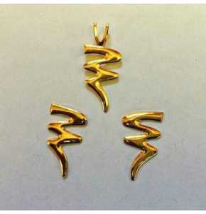 Gazzy Jewelries 24 karat Gold Plated - 3457