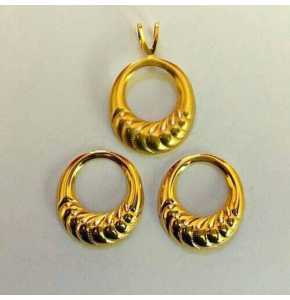 Gazzy Jewelries 24 karat Gold Plated - 3470