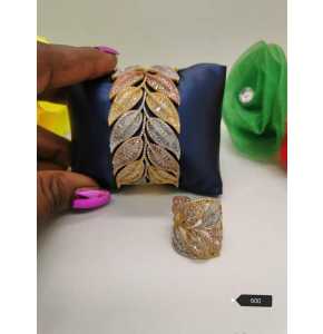 Zirconia bangle - 3502