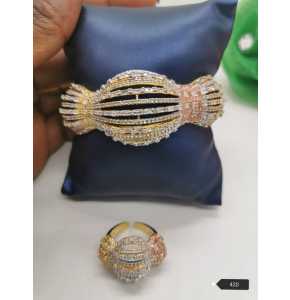 Zirconia bangle - 3507