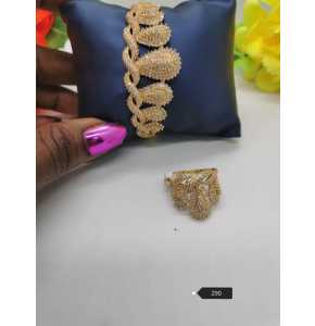 Zirconia bangle - 3592