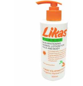 Likas skin whitening herbal body lotion carrot