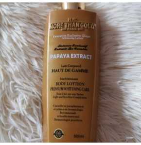 MORE THAN GOLD with Papaya Extract