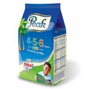 Peak 4-5-6 Growing up milk 400g pouch Refill