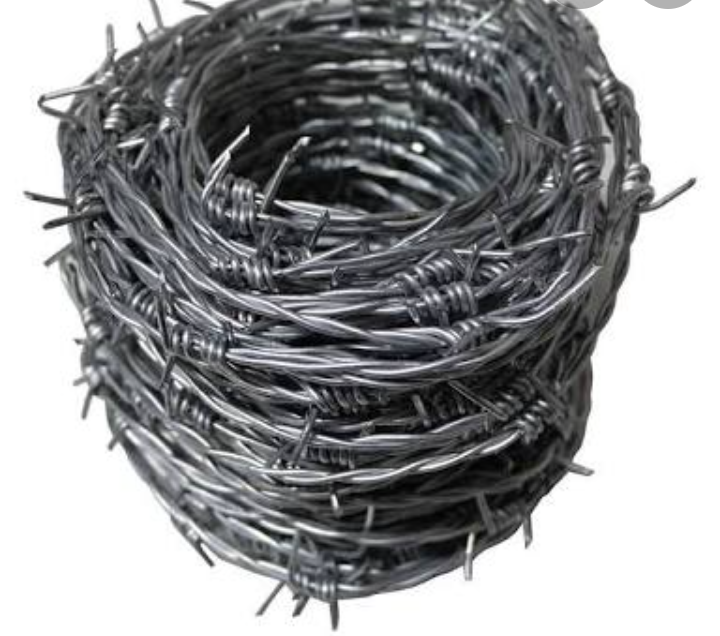 Pretail Barbed Metal Wire with hooks  (100 meters )