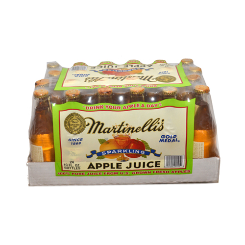 Martinelli's Gold Medal Sparkling  Apple Juice - 100% Apple Juice made in the USA